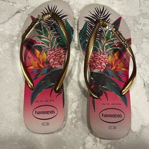 Havaianas customized flip flops